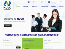 Tablet Screenshot of nuvoconsultancy.com